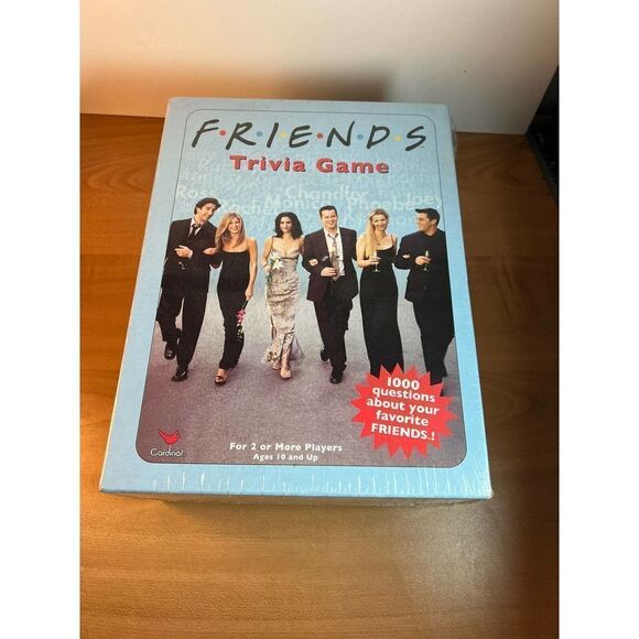 FRIENDS TRIVIA GAME 1000 QUESTIONS - Picture 1 of 5